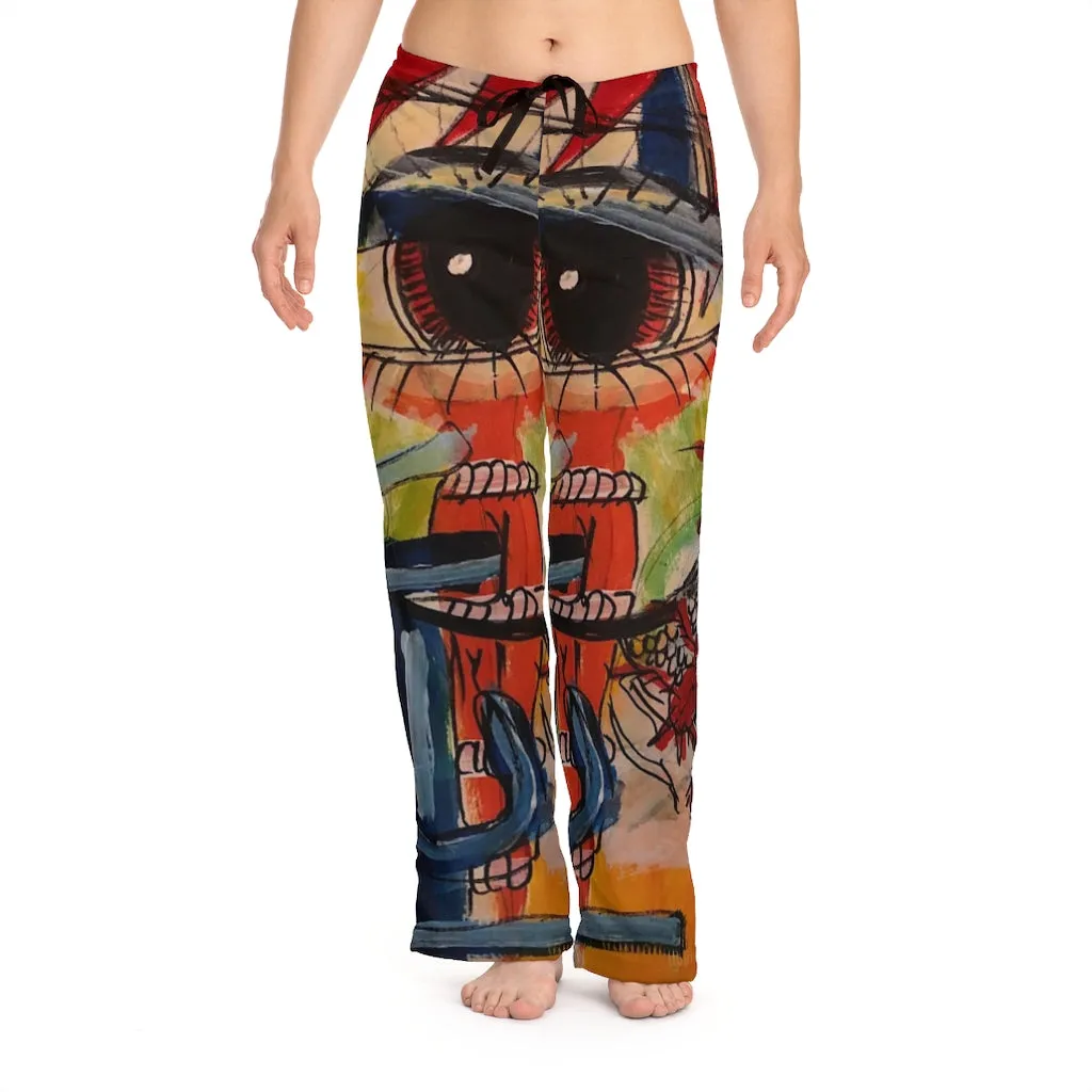 Pajama Pants AL BLUE DESIGNED ART
