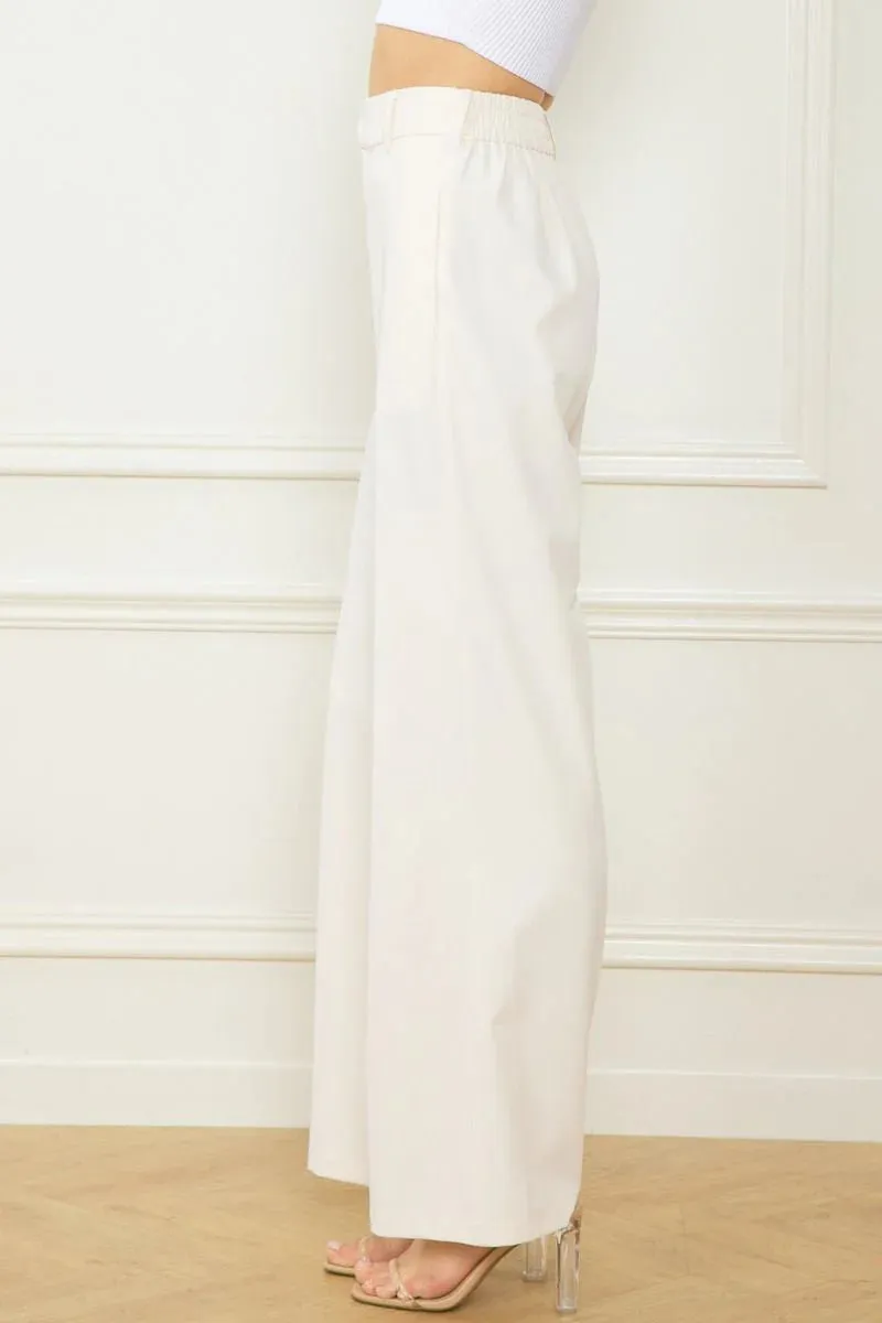 Perfectly Chic Ivory Pants
