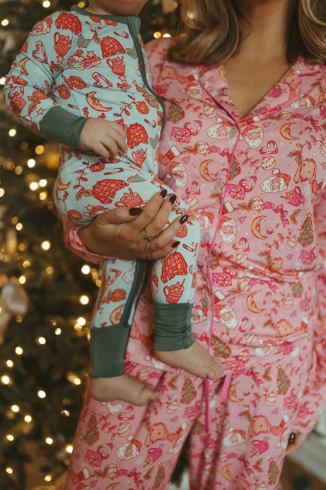 Pink Christmas Doodle Dreams Women’s Set IMJ x Bre Sheppard