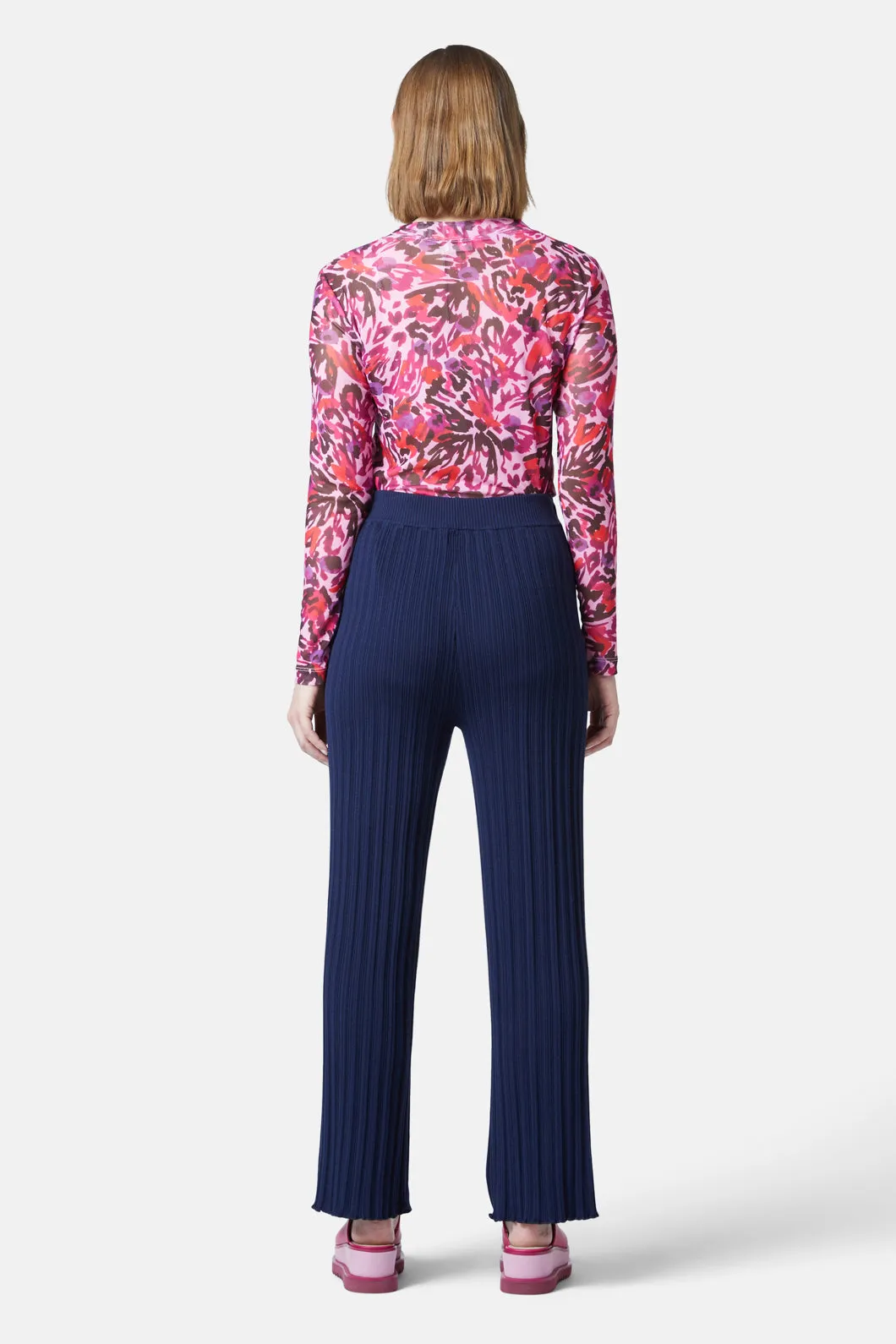 Pleat Knit Pant