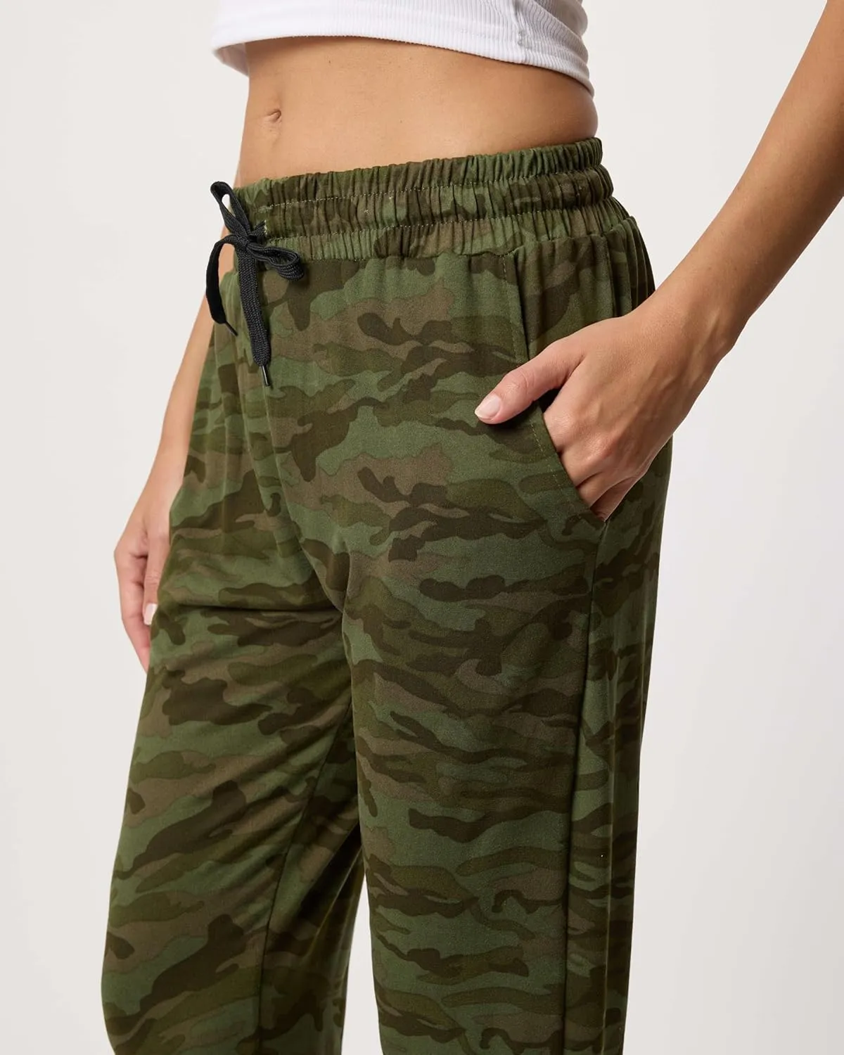 Real Essentials 3 Pack: Women's Ultra-Soft Lounge Joggers Sweatpants Athletic Yoga Pants with Pockets (Available in Plus)