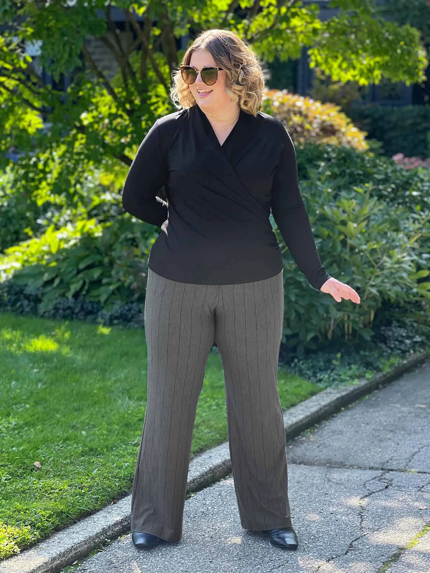 Reed high waisted pant - fall colours - FINAL SALE