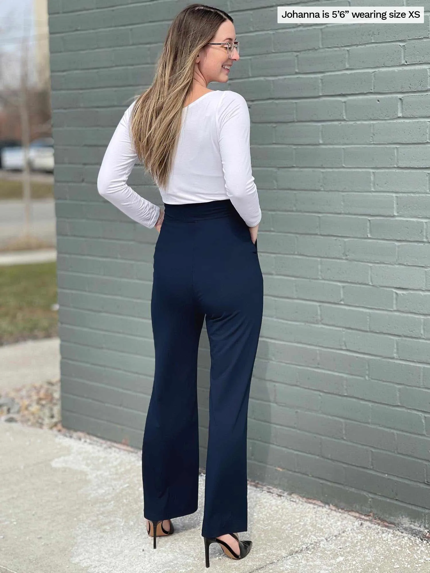 Reed high waisted pant - fall colours - FINAL SALE
