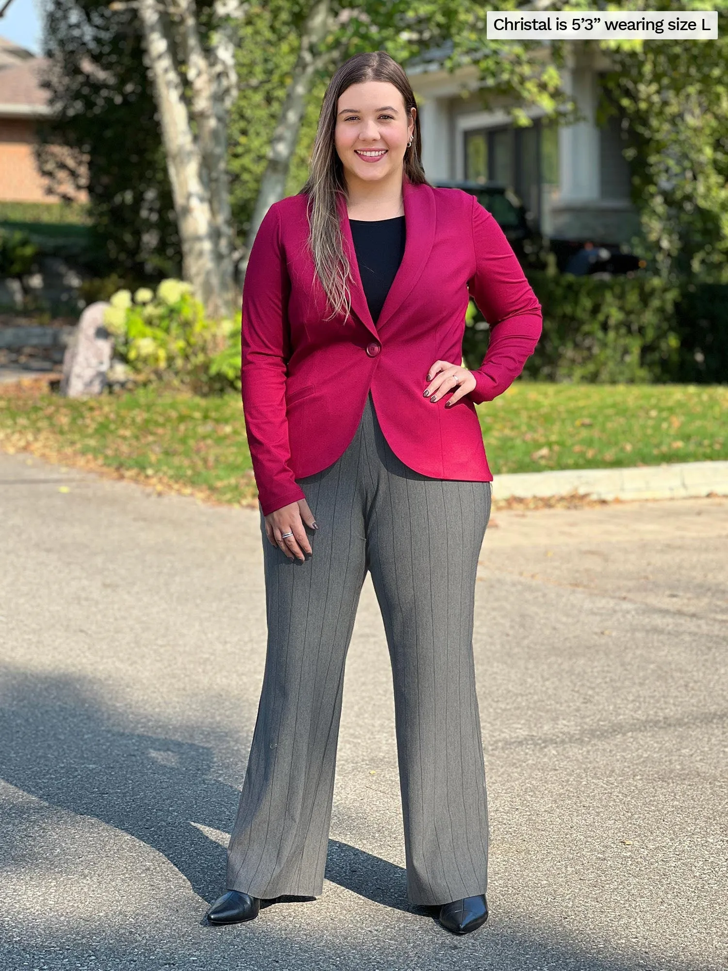 Reed high waisted pant - fall colours - FINAL SALE