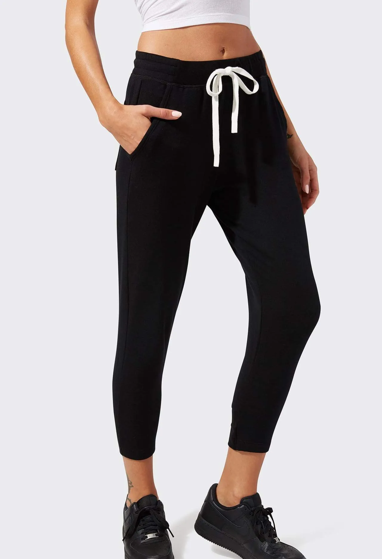 Reena 7/8 Pants, Black