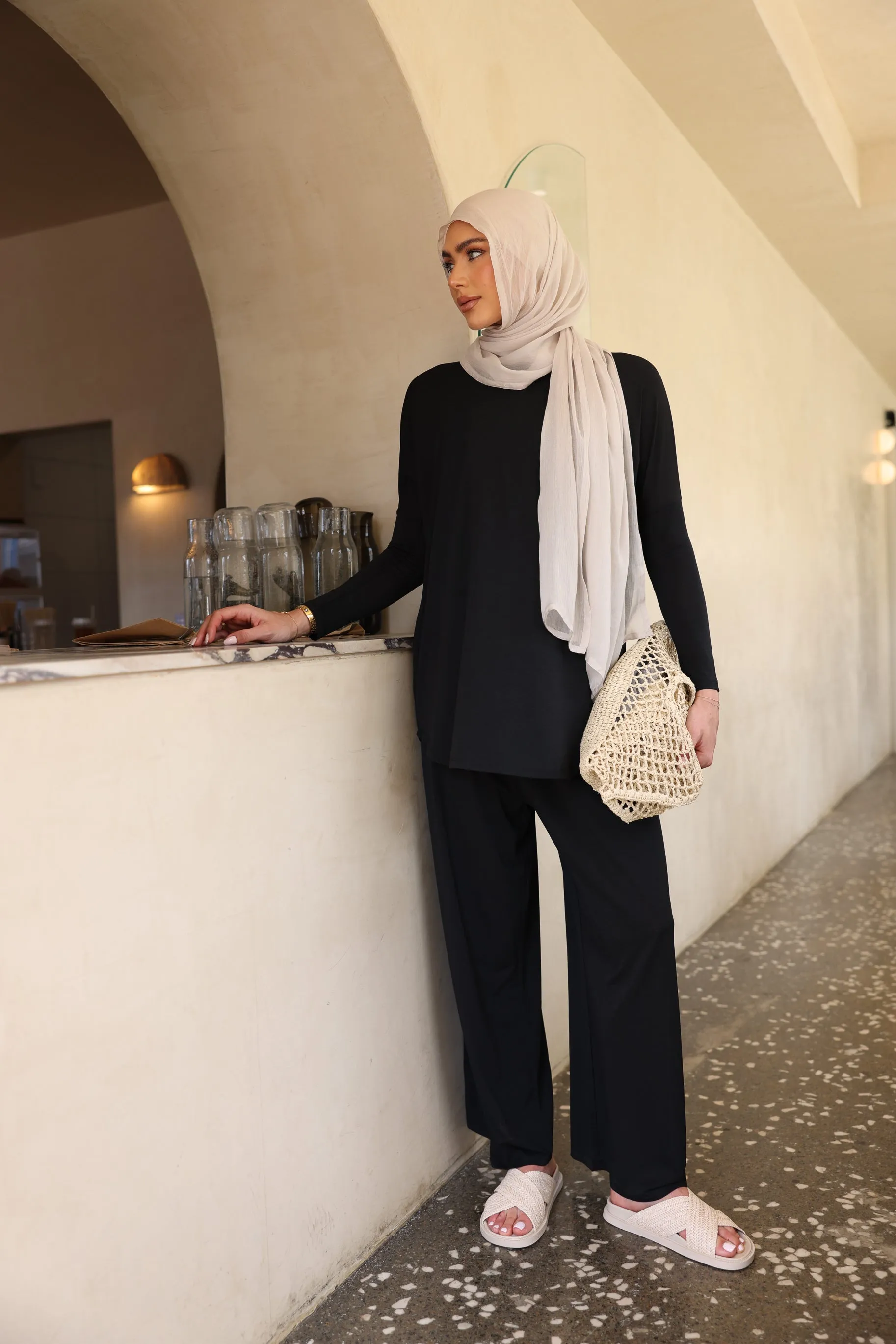 Relaxed Staple Pant Black