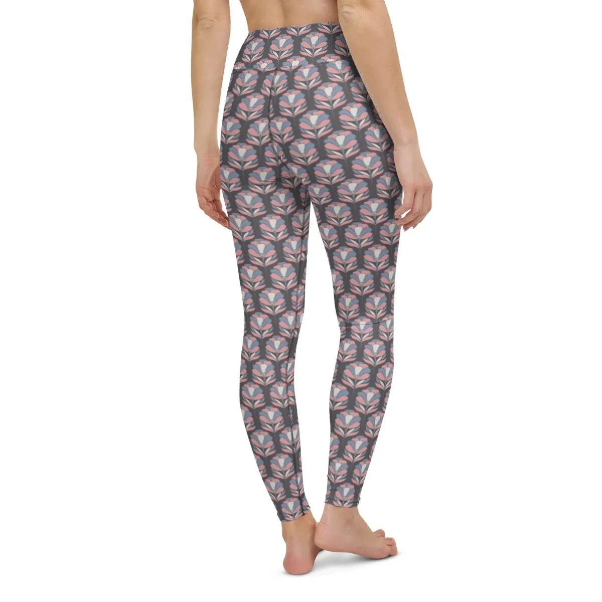 Softly Pattern Women's High-Waisted Yoga Pants