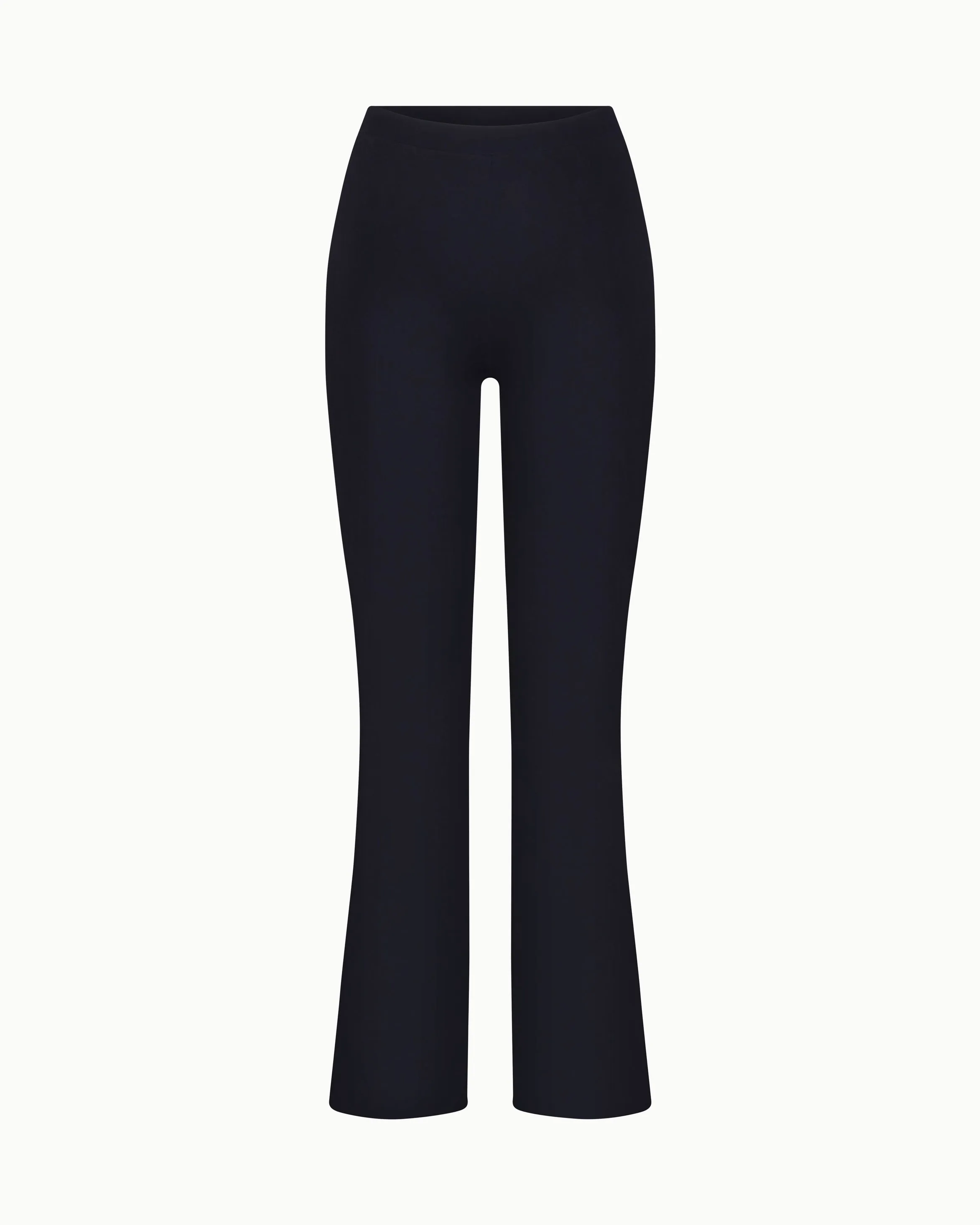 Sueded Stretch Low Rise Pant | Black