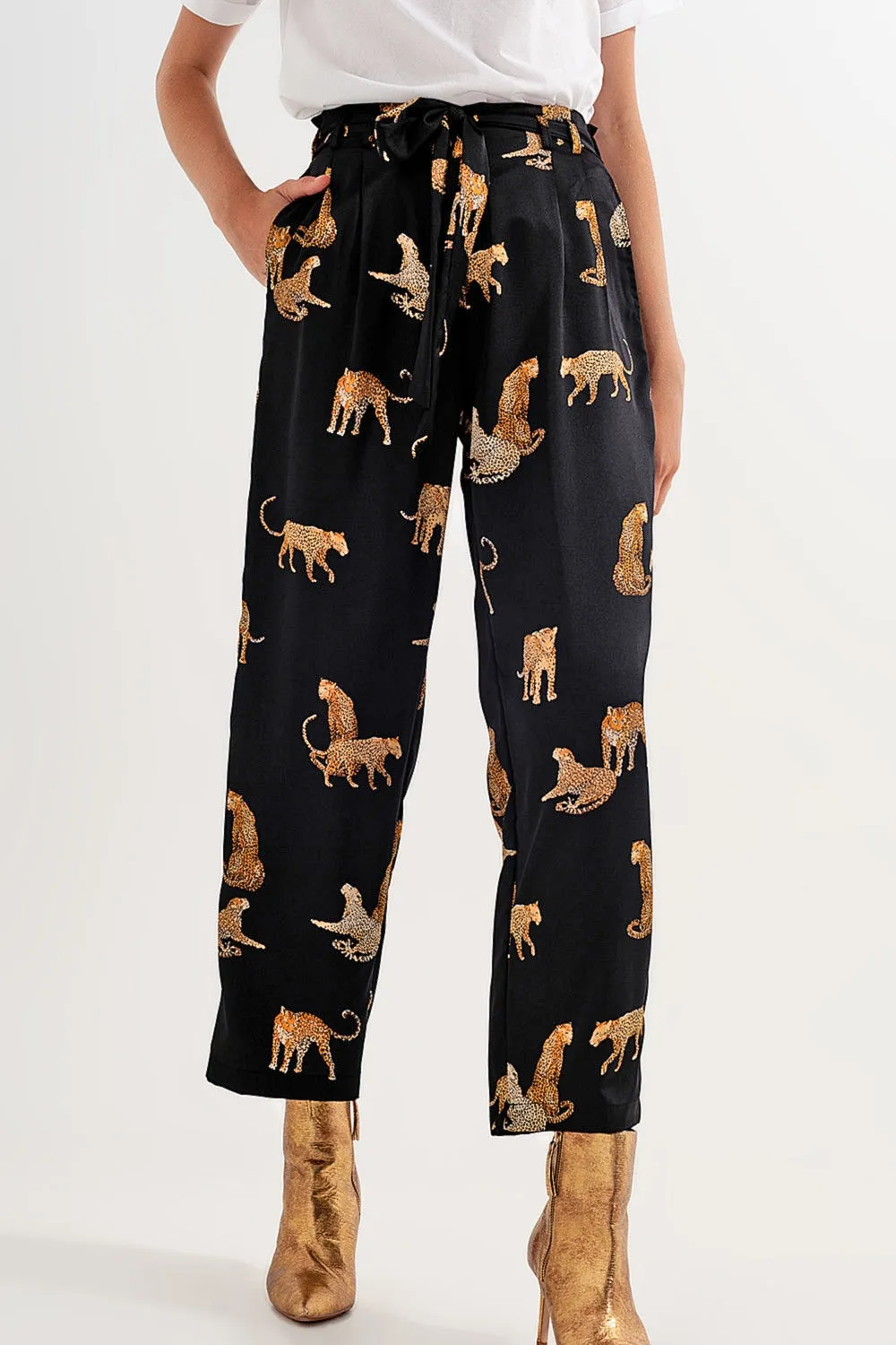 Tiger Print Pants