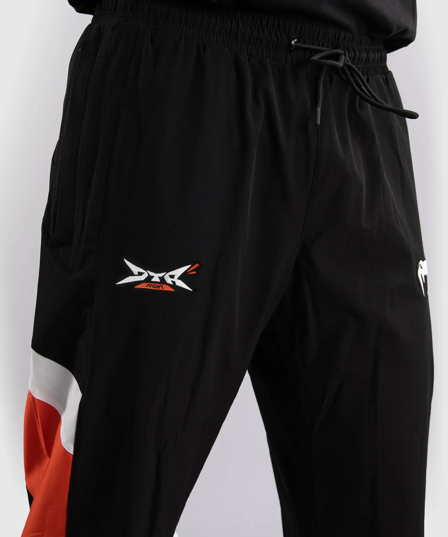 Venum x DTR Fight Attack 90 Tracksuit Pants - Black/Orange