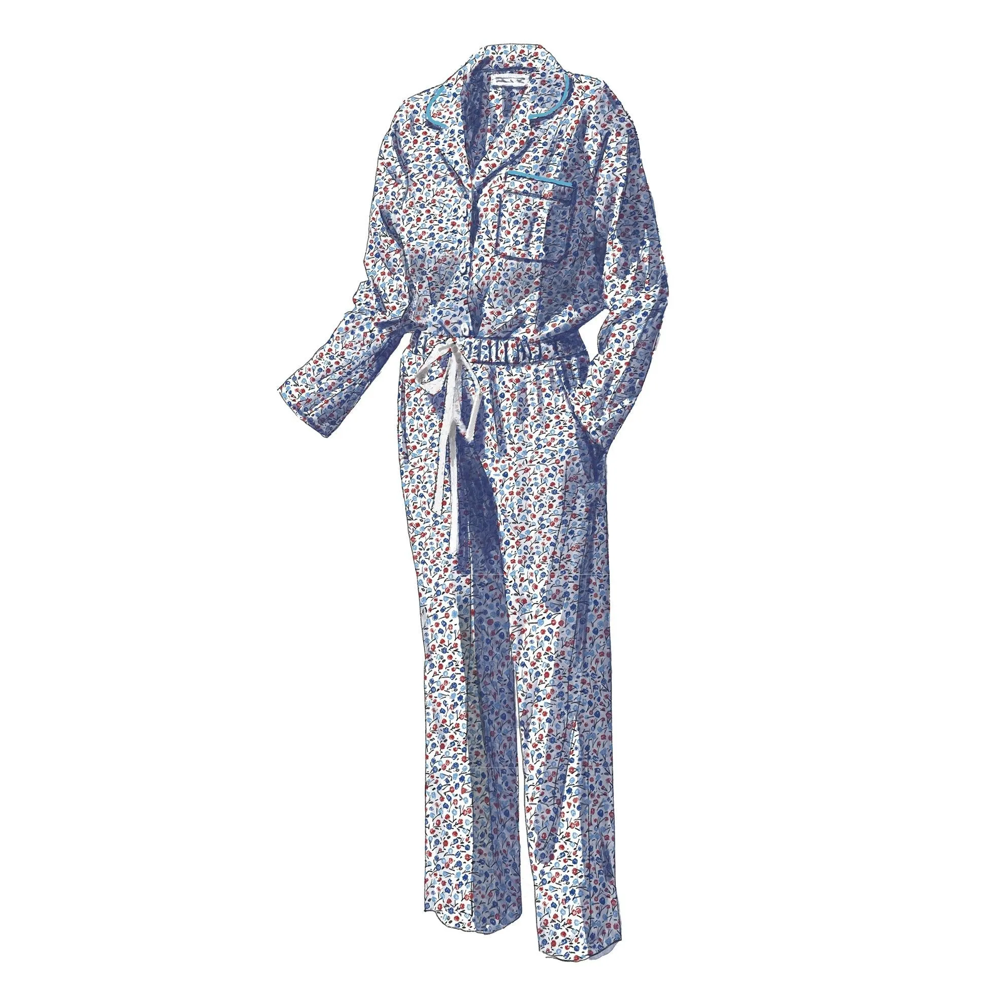 Veronica's Satin PJ Pants
