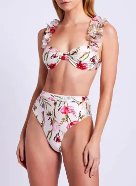 Viera Flutter Top & High Leg Bottom