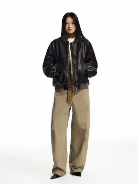 WESAME LAB KHAKI WORKWEAR CASUAL PANTS