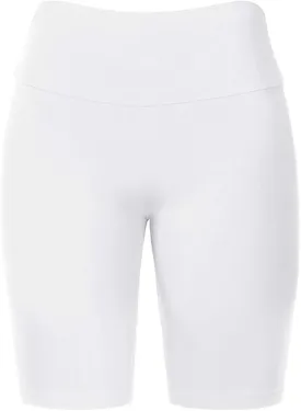 Women's Biker Shorts Buttery Soft High Waist Mid Thigh Cotton Spandex Pants