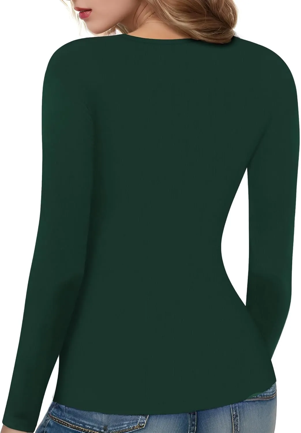 Womens Cute Sexy Tops Long Sleeve Cutout Going Out Tops Slim Fitted Tshirt Fashion Date Night Outfit