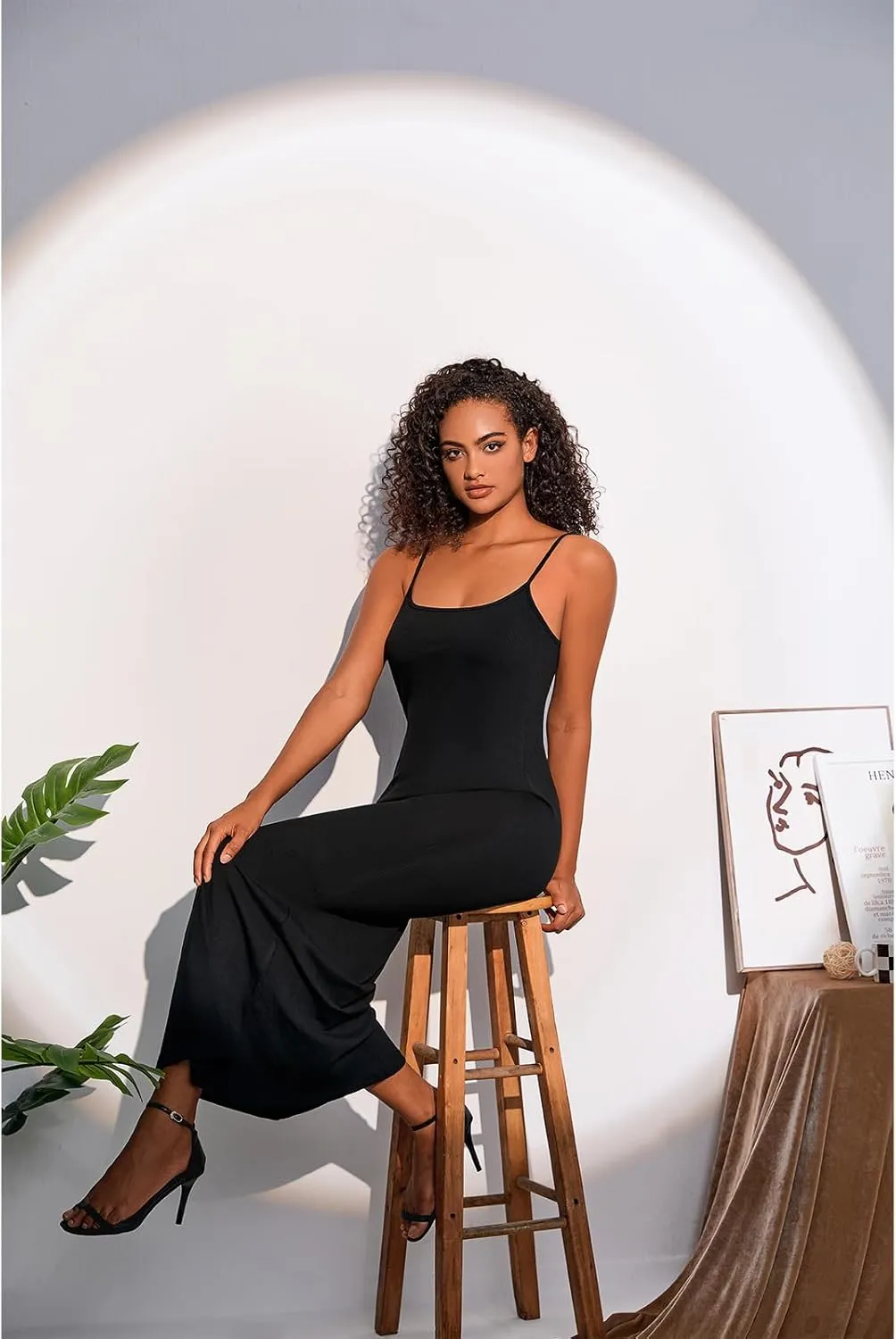 Women's Sexy Lounge Slip Long Dress Elegant Sleeveless Backless Ribbed Bodycon Maxi Dresses