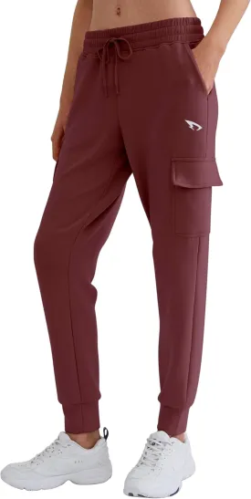 Womens Sweatpants Petite Joggers with Pocket Soft Scuba Lightweight Casual Tapered Cargo Track Pants for Lounge Workout